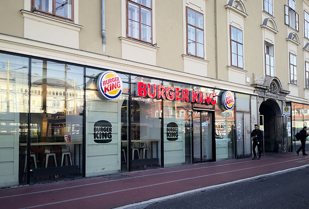 Jakominiplatz Graz - Burger King - Burgerking