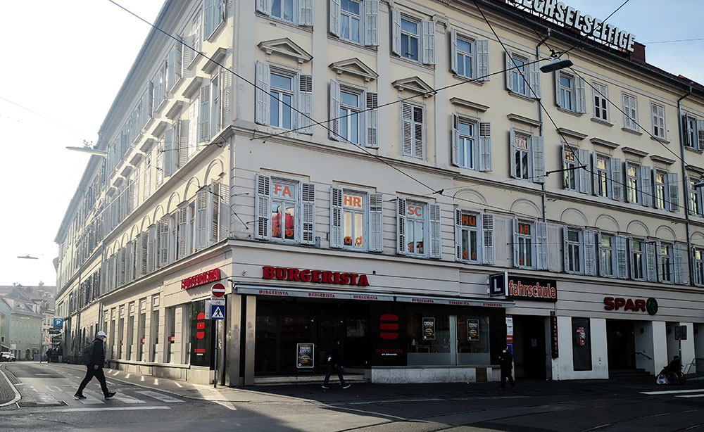 Jakominiplatz Graz - Burgerista